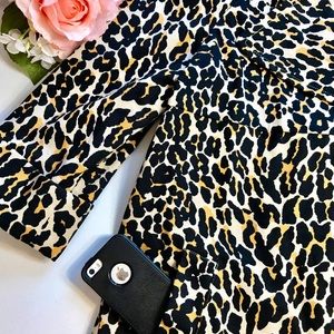 🆕 New York & Co Cheetah Print Pea Coat